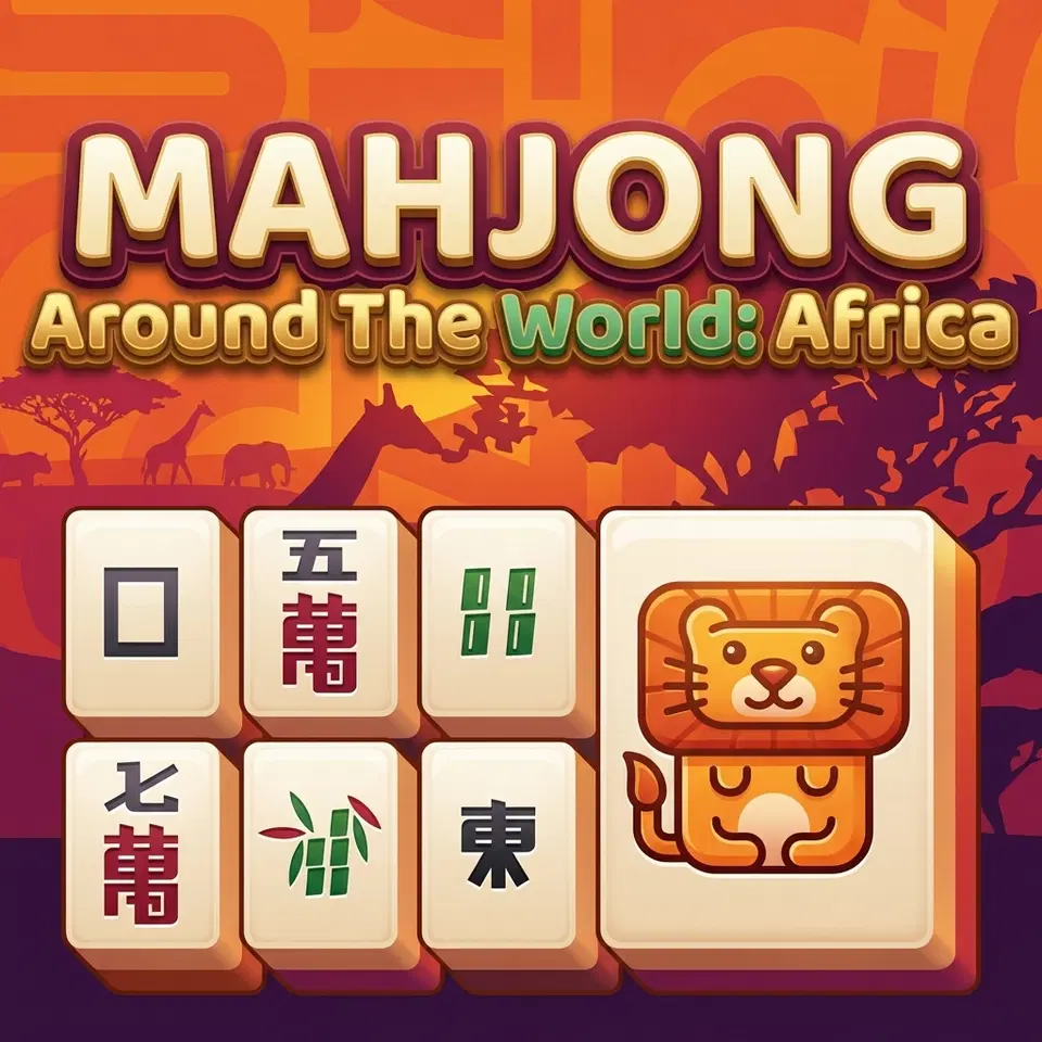 Igrajte Mahjong oko svijeta: Afrika - Besplatna online Mahjong igra u pregledniku