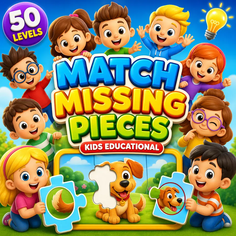 Igrajte Pronađi dijelove koji nedostaju - Besplatna online Edukativne igra u pregledniku