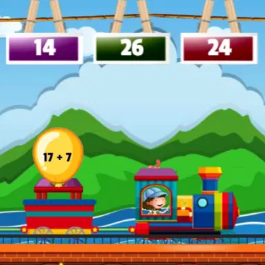 Math Train Addition - Play This Puzzle Game Online for Free