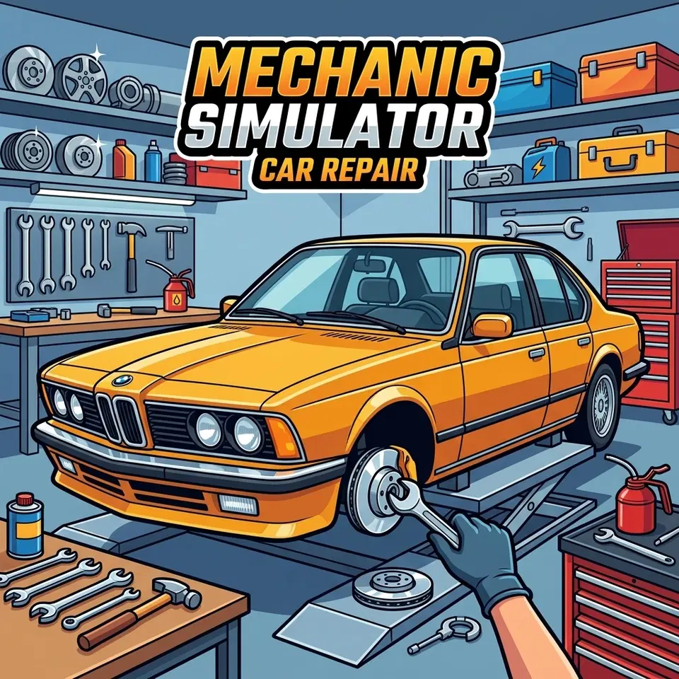 Igrajte Simulator mehaničara: Popravka auta - Besplatna onlajn Simulacija igra u brauzeru
