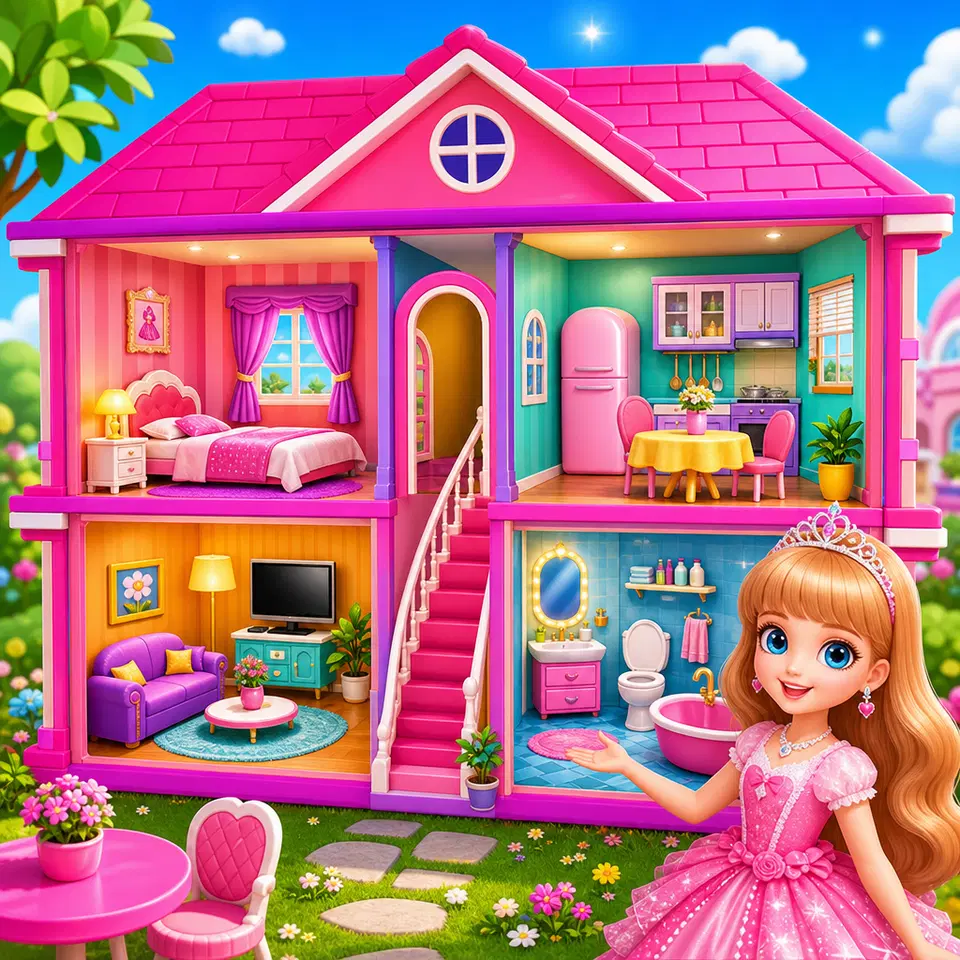 Jouez à Ma maison de poupée : Déco - Jeu de Dessin gratuit en ligne par navigateur