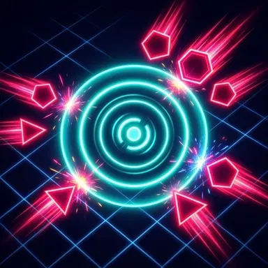 Neon Pulse Arena - Play This Clicker Game Online for Free