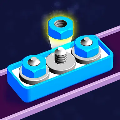 Pila di Noci: Ordina Dadi e Bulloni - Gioca a questo gioco Rompicapo online gratis