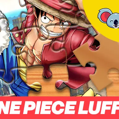 One Piece Παζλ Luffy - Παίξτε αυτό το Παζλ παιχνίδι online δωρεάν