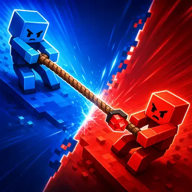 Pixel Pulling : Tir à la Corde - Jouez gratuitement à ce jeu de Multijoueur en ligne