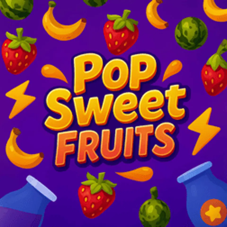 Spill Pop søte frukter - Gratis Puslespill-nettleserspill