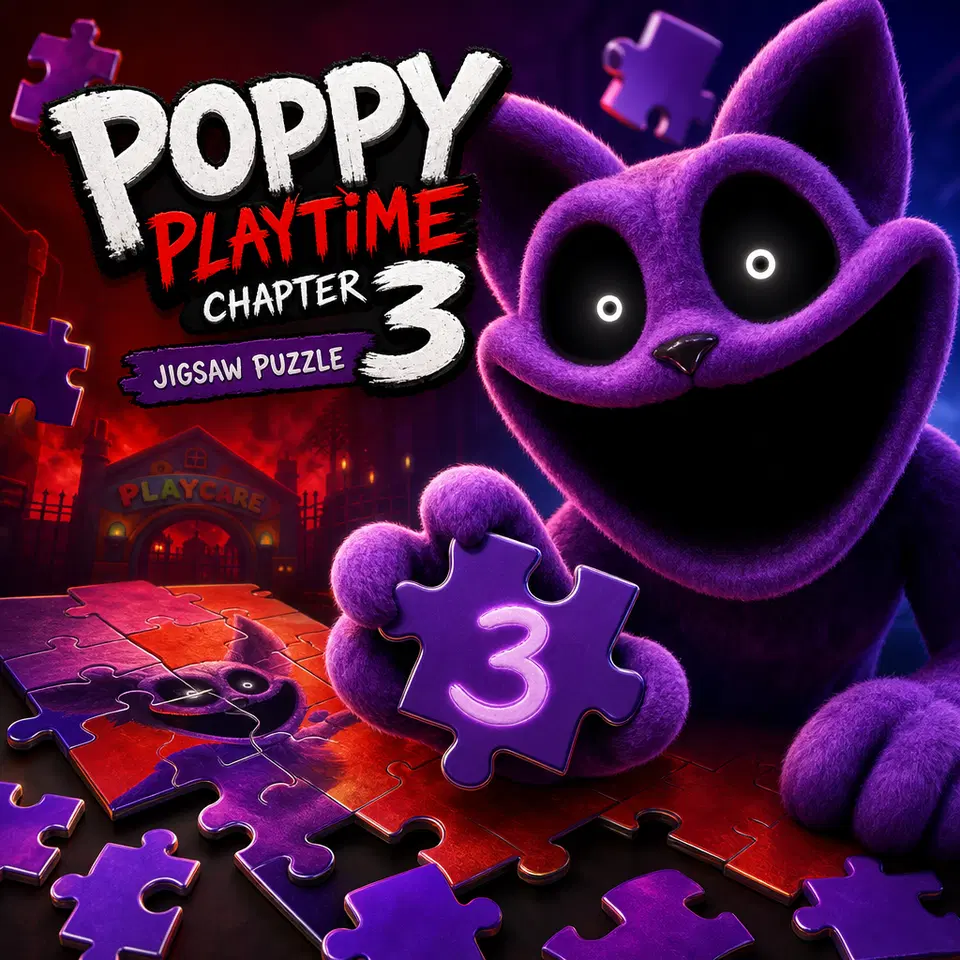 Παίξτε Poppy Playtime Κεφάλαιο 3: Παζλ - Δωρεάν online Παζλ παιχνίδι προγράμματος περιήγησης