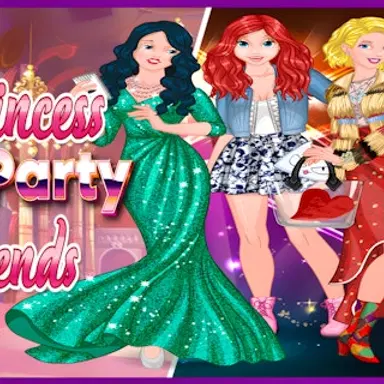 Princess vs Party Trends - Play This Dress Up Game Online for Free