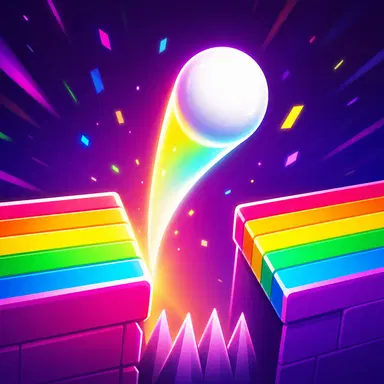 Saut Arc-en-ciel Puzzle - Jouez gratuitement à ce jeu de Puzzle en ligne