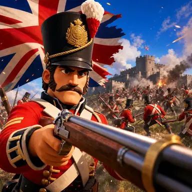 Redcoats.io - Грати в цю гру .іо онлайн безкоштовно