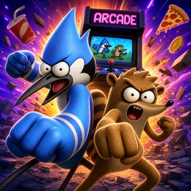 レギュラー・ショー - このアーケードゲームをオンラインで無料でプレイ