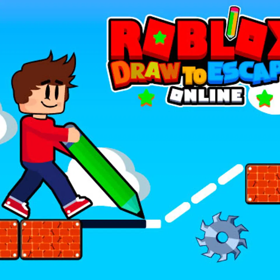 Play Roblox Draw to Escape Online - Free Online Casual Browser Game