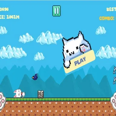 แมวน้อยนักวิ่ง - เล่นเกม แคชชวล นี้ออนไลน์ฟรี