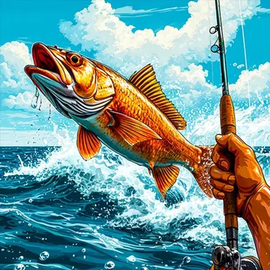 Russisk fiske på havet - Spill dette Casual-spillet gratis på nett