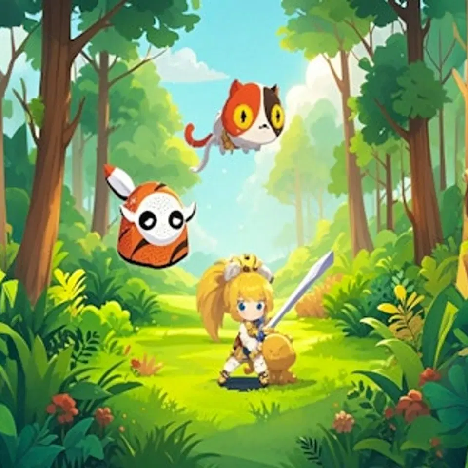Mainkan Selamatkan Pohon - Game Browser Petualangan Online Gratis