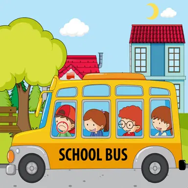 Pronađi razlike: Školski autobus - Igrajte ovu Ležerne igru online besplatno