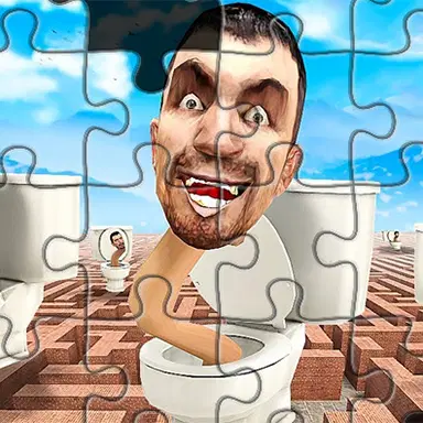 Skibidi Toilet Jigsaw Puzzle 2 - Play This Puzzle Game Online for Free
