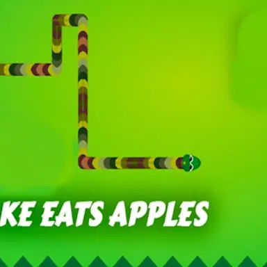 งูกินแอปเปิล - เล่นเกม อาร์เคด นี้ออนไลน์ฟรี