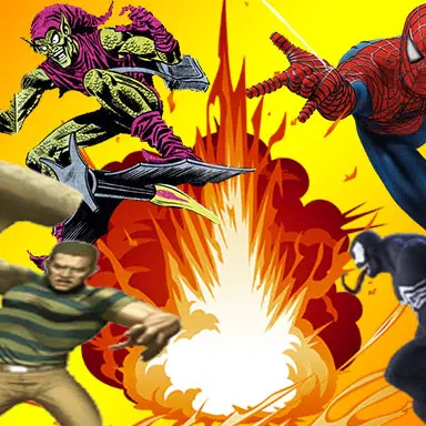 Spiderman Scene Creator - Play This Clicker Game Online for Free