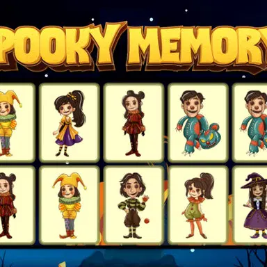 Spooky Memory - Play This Puzzle Game Online for Free