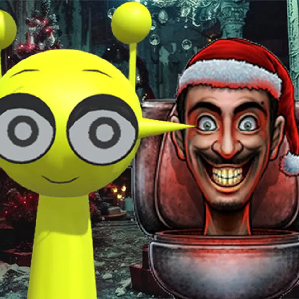 เล่น สปรังกี้ในห้องลับคริสต์มาสสกีบิดี้ - เกมเบราว์เซอร์ ผจญภัย ออนไลน์ฟรี