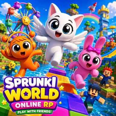 Sprunki Κόσμος Online - Παίξε με Φίλους! - Παίξτε αυτό το Πολλών παικτών παιχνίδι online δωρεάν