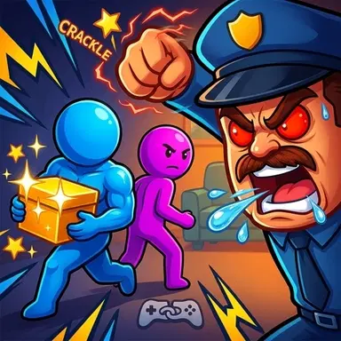Smygande husrån tillsammans - Spela detta Flerspelare-spel gratis online