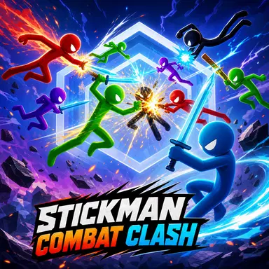 Stickman : Choc de Combat - Jouez gratuitement à ce jeu de Plateforme en ligne