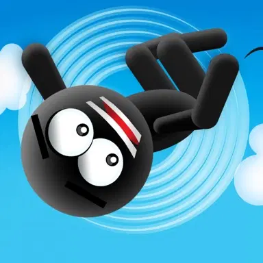 Stickman : Vol Plané - Jouez gratuitement à ce jeu de Plateforme en ligne