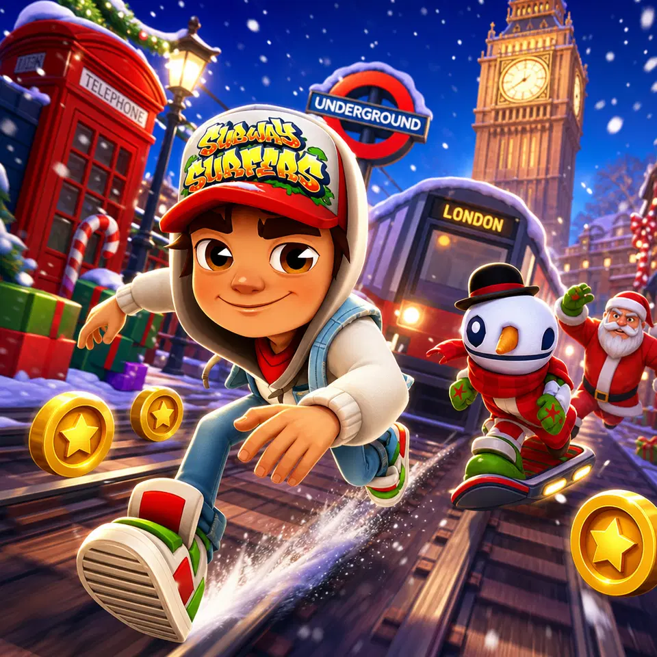 Igrajte Subway Surfers London 2021 - Besplatna onlajn Trke igra u brauzeru