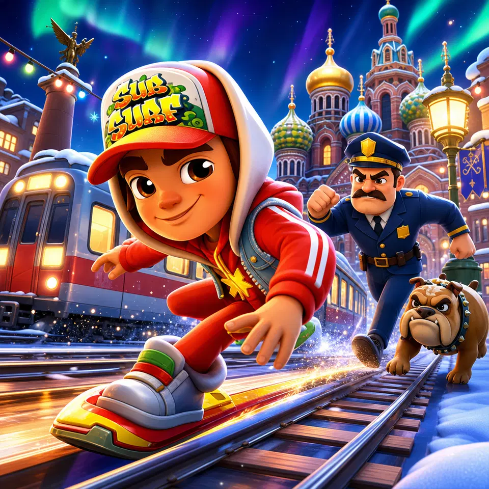 Mainkan Subway Surfers di Saint Petersburg - Game Browser Kasual Online Gratis