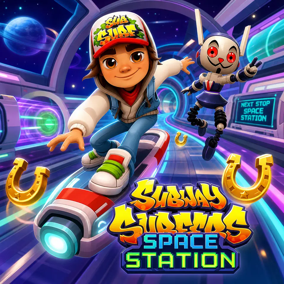Hrajte Subway Surfers Vesmírná stanice - Online Sportovní hra v prohlížeči zdarma
