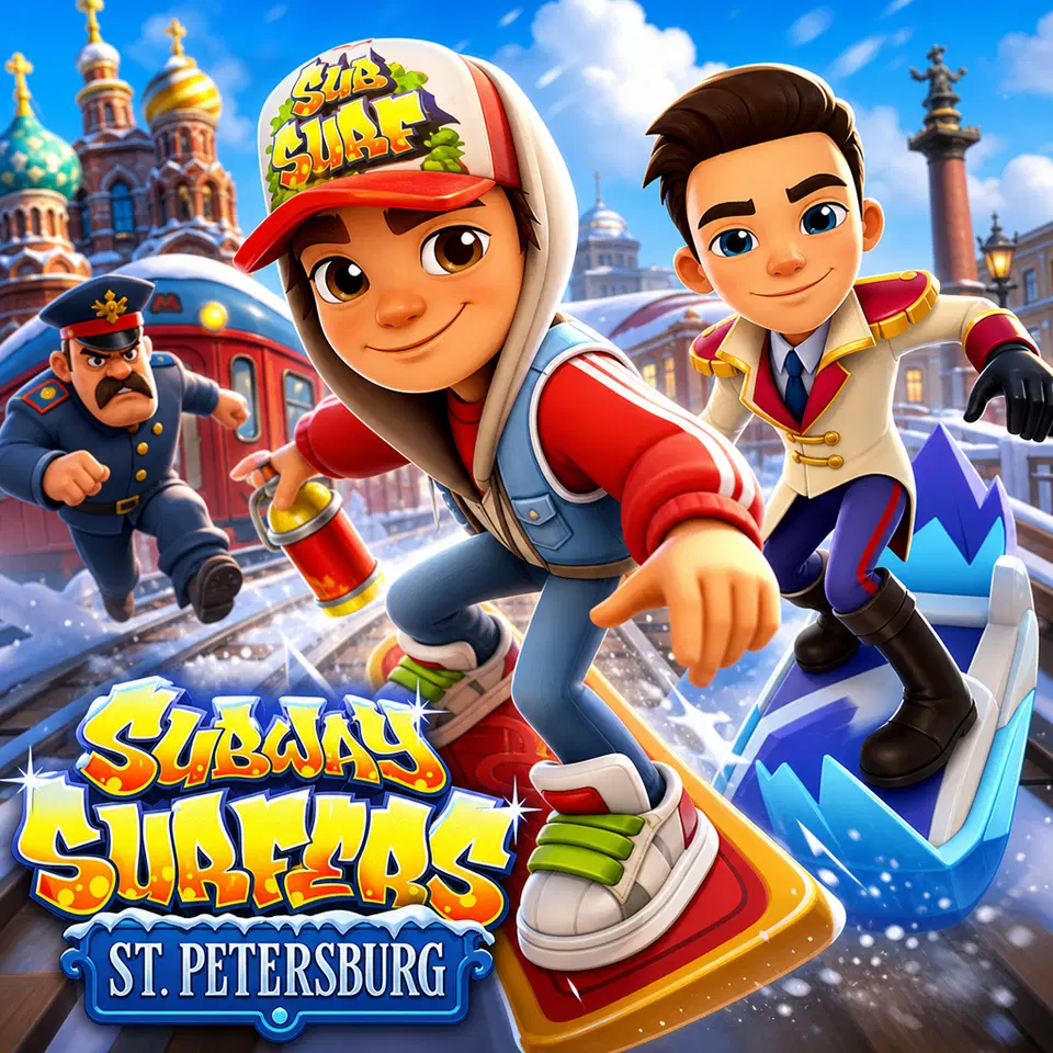 Играйте Subway Surfers Санкт Петербург - Безплатна онлайн Неангажиращи браузърна игра