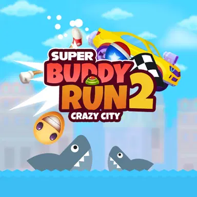Super Buddy Run 2: Ludi grad - Igrajte ovu Avantura igru online besplatno