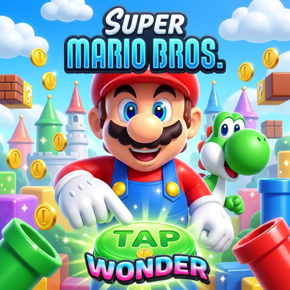 Παίξτε Super Mario: Μαγική Περιπέτεια - Δωρεάν online Κλίκερ παιχνίδι προγράμματος περιήγησης