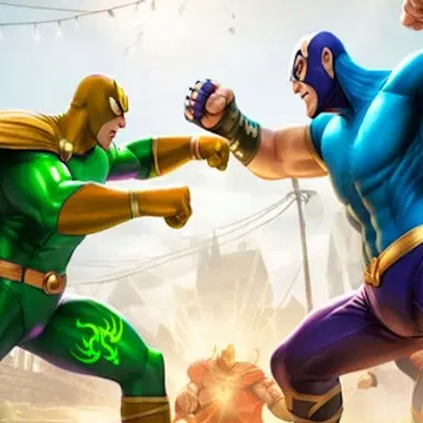 Combate de Super-Heróis - Joga este jogo de Ação online grátis