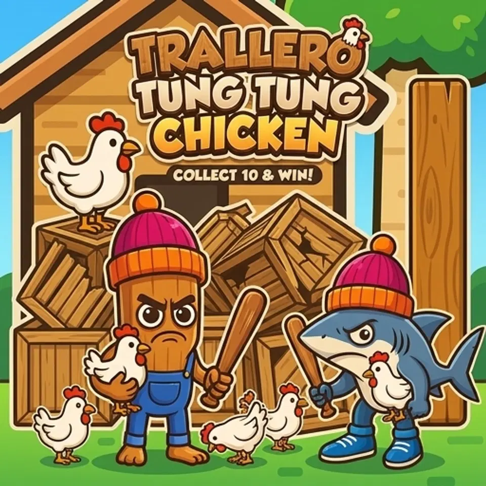 Spill Trallero Tung Tung Kylling - Gratis Arkade-nettleserspill