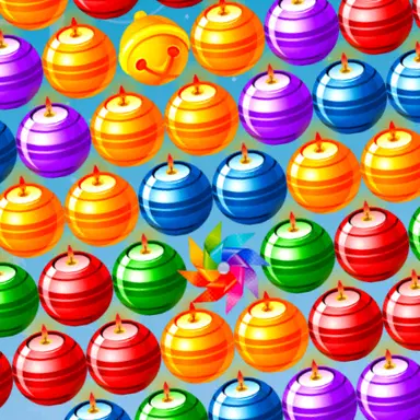 Winter Bubbles - Play This Puzzle Game Online for Free