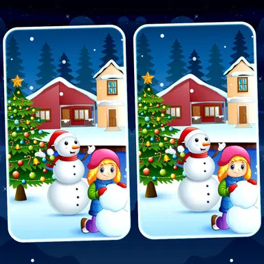 Winter Differences - Play This Puzzle Game Online for Free