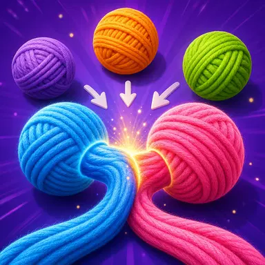จัดระเบียบไหมพรม - เล่นเกม ปริศนา นี้ออนไลน์ฟรี