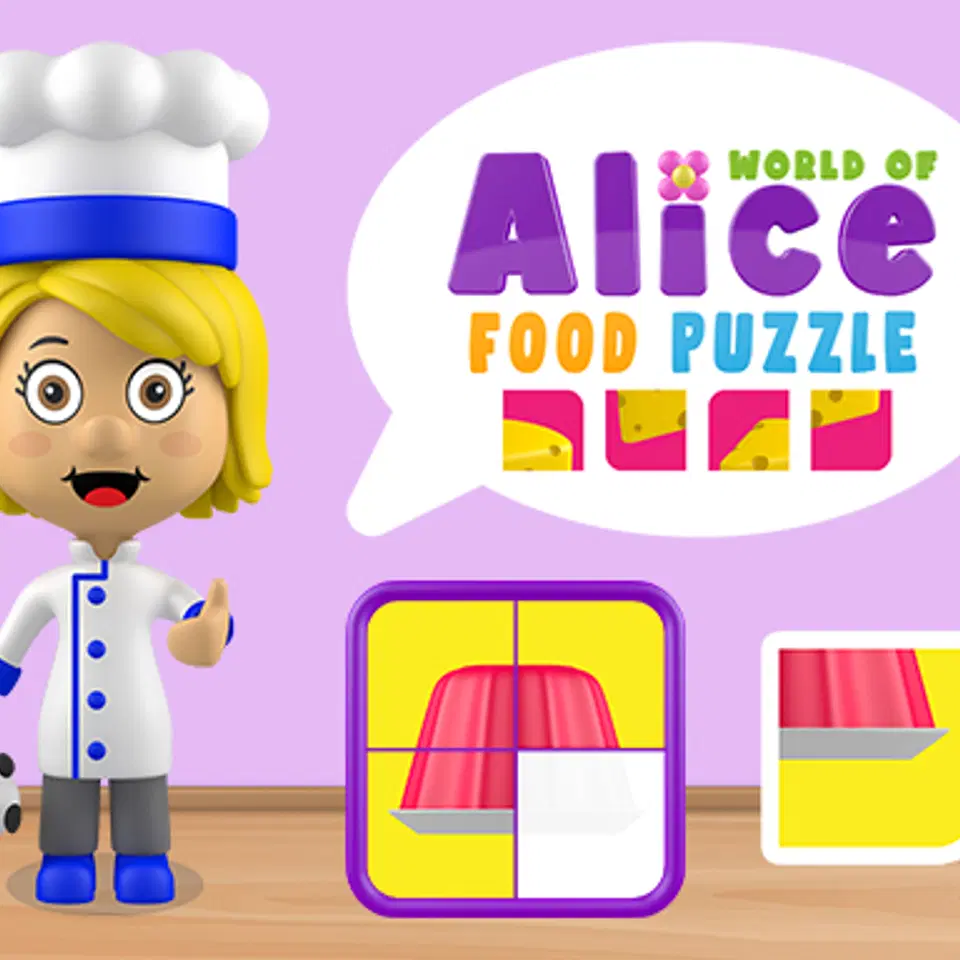 Spill Alices Verden: Matpuslespill - Gratis Puslespill-nettleserspill