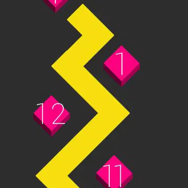 Zig Zag Switch Color - Play This Clicker Game Online for Free
